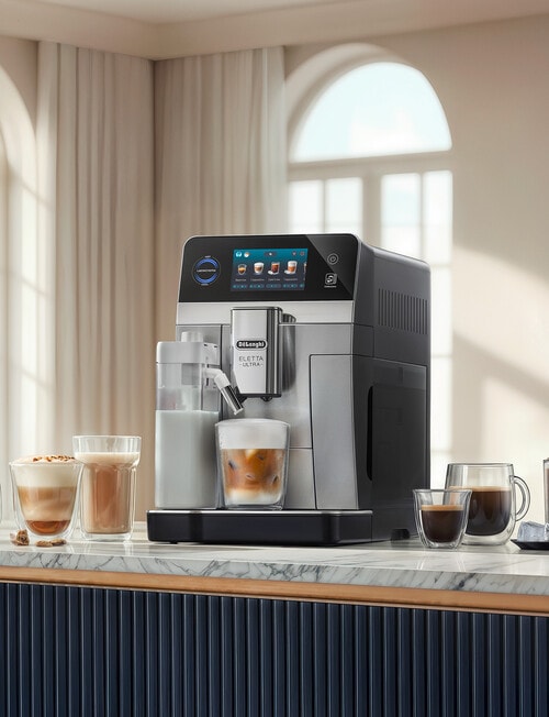 DeLonghi Eletta Ultra Fully Auto Coffee Machine, ECAM470.85.MB product photo View 07 L