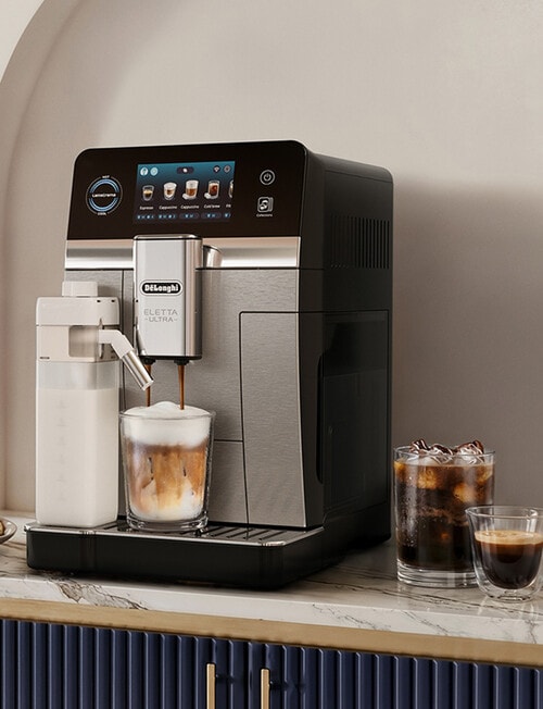 DeLonghi Eletta Ultra Fully Auto Coffee Machine, ECAM470.85.MB product photo View 09 L
