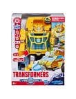 Transformers CYBERWORLD Bumblebee Power Spark Energon Surge Electronic Action Figure product photo View 03 S