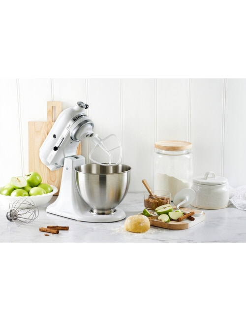 KitchenAid Classic Stand Mixer, 5KSM45AWH, White product photo View 08 L
