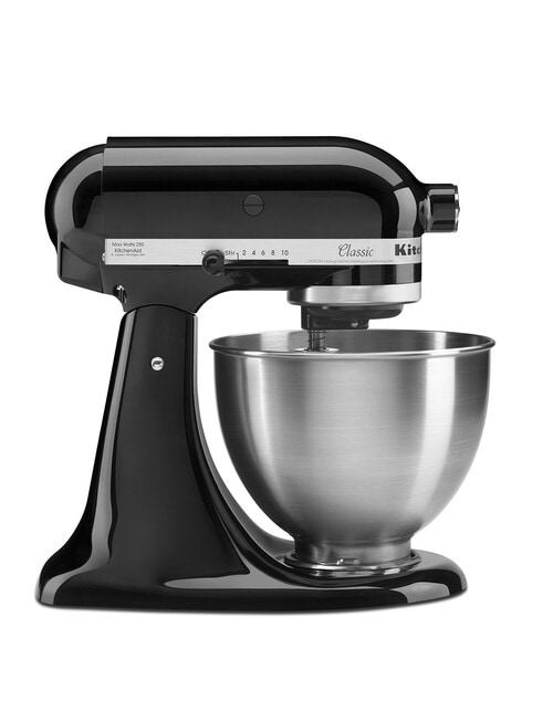 KitchenAid Classic Stand Mixer, 5KSM45AOB, Onyx Black product photo View 02 L