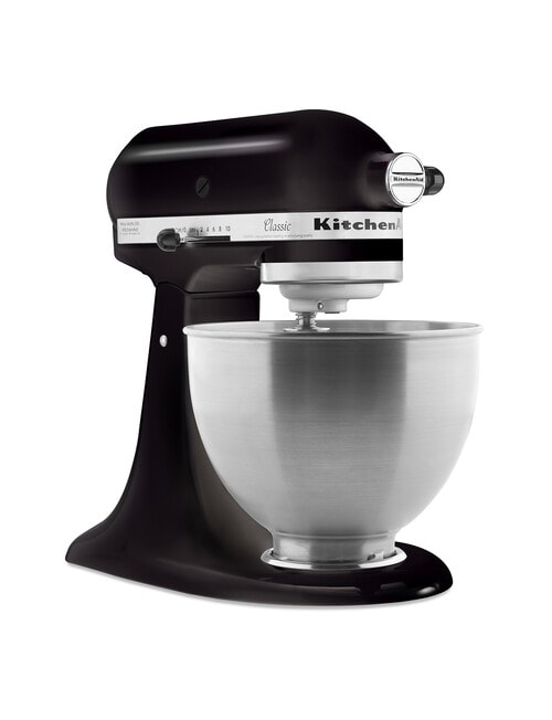 KitchenAid Classic Stand Mixer, 5KSM45AOB, Onyx Black product photo View 03 L