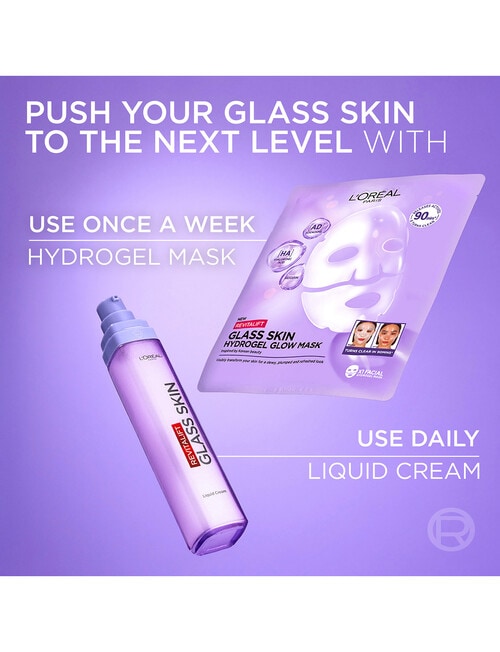 L'Oreal Paris Revitalift Glass Skin Hydrogel Glow Mask product photo View 04 L