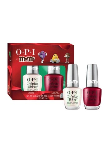 OPI X M&Ms Infinite Shine Duo Set product photo