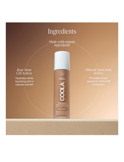 COOLA Rosilliance Tinted Moisturiser Sun Kissed SPF30 product photo View 05 L