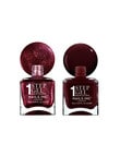 Nails Inc Topless Duo Cherry Noir, Scarlett Red Burgundy & Billie Classic Burgundy, 2 x 14ml product photo View 02 S