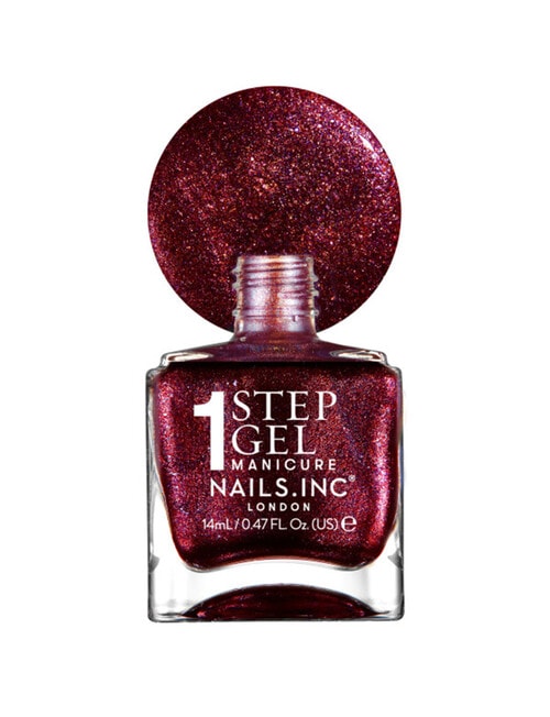 Nails Inc Topless Duo Cherry Noir, Scarlett Red Burgundy & Billie Classic Burgundy, 2 x 14ml product photo View 06 L