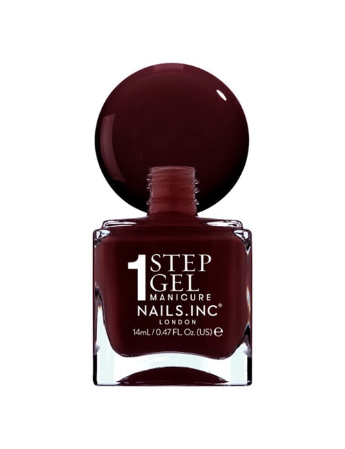Nails Inc Topless Duo Cherry Noir, Scarlett Red Burgundy & Billie Classic Burgundy, 2 x 14ml product photo View 09 L