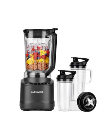 NutriBullet Power Core Blender Combo, NBF07202AK, Black product photo