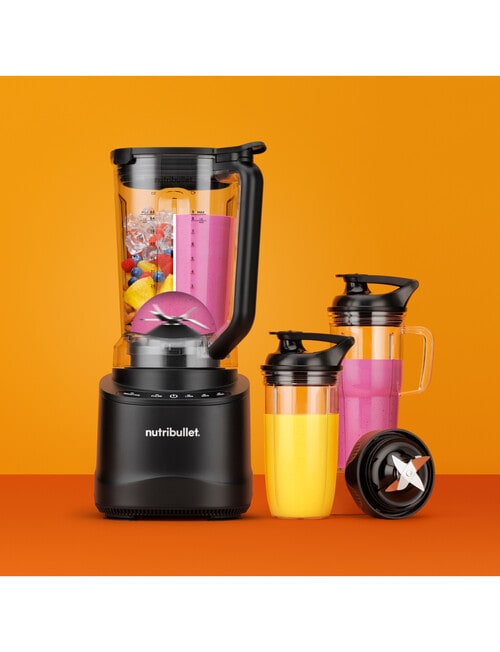 NutriBullet Power Core Blender Combo, NBF07202AK, Black product photo View 02 L