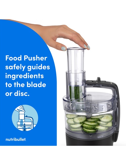NutriBullet Limitless Food Processor, NBP07300, Black product photo View 07 L