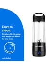 NutriBullet Portable Blender, NB07400K, Black product photo View 08 S