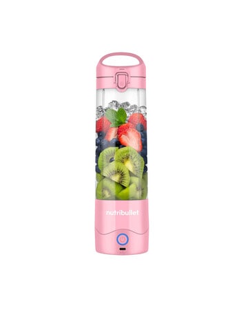 NutriBullet Portable Blender, NB07400PLP, Petal Pink product photo