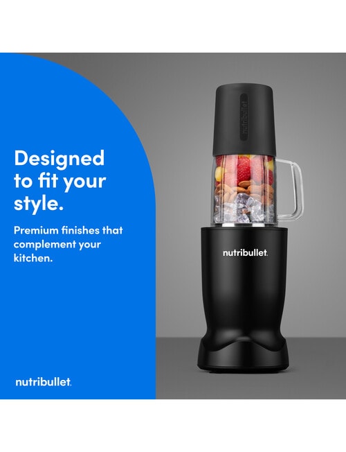NutriBullet Turbo Ultra Blender Pack, NBT07400-1009AK, Carbon Black product photo View 05 L