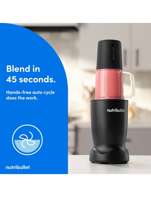 NutriBullet Turbo Ultra Blender Pack, NBT07400-1009AK, Carbon Black product photo View 07 L