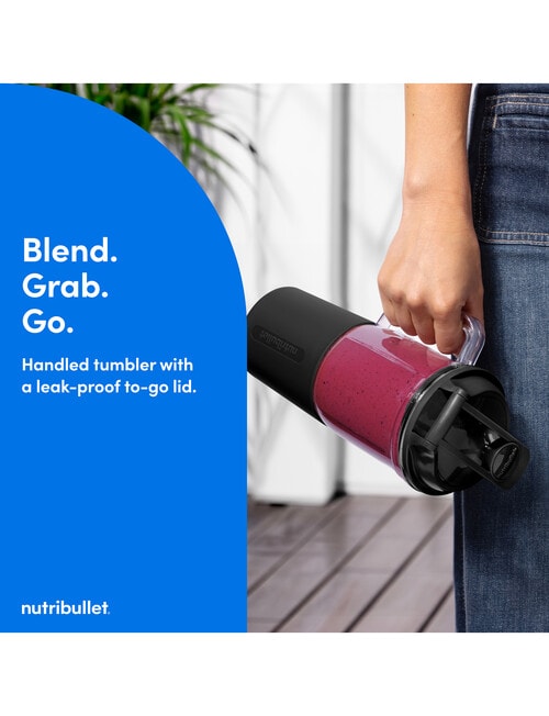 NutriBullet Turbo Ultra Blender Pack, NBT07400-1009AK, Carbon Black product photo View 09 L