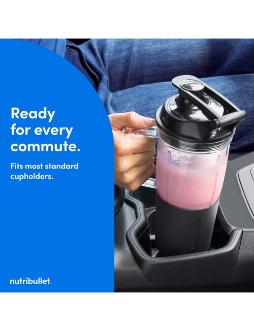 NutriBullet Turbo Ultra Blender Pack, NBT07400-1009AK, Carbon Black product photo View 12 L