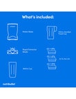 NutriBullet Turbo Ultra Blender Pack, NBT07400-1009SB, Slate Blue product photo View 03 S