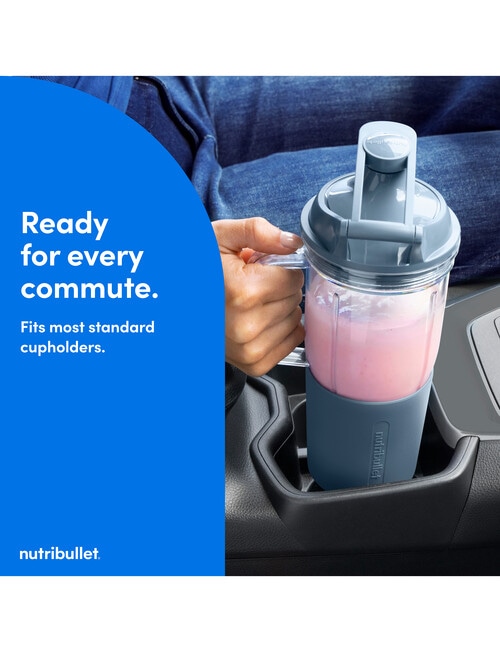 NutriBullet Turbo Ultra Blender Pack, NBT07400-1009SB, Slate Blue product photo View 12 L