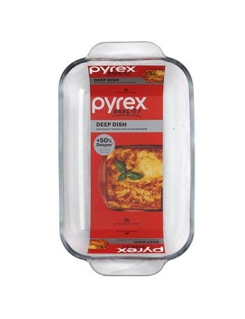 Pyrex Deep Dish, 3L product photo