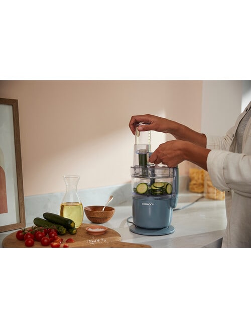 Kenwood MultiPro Go Food Processor, FDP23.140GY, Blue product photo View 06 L