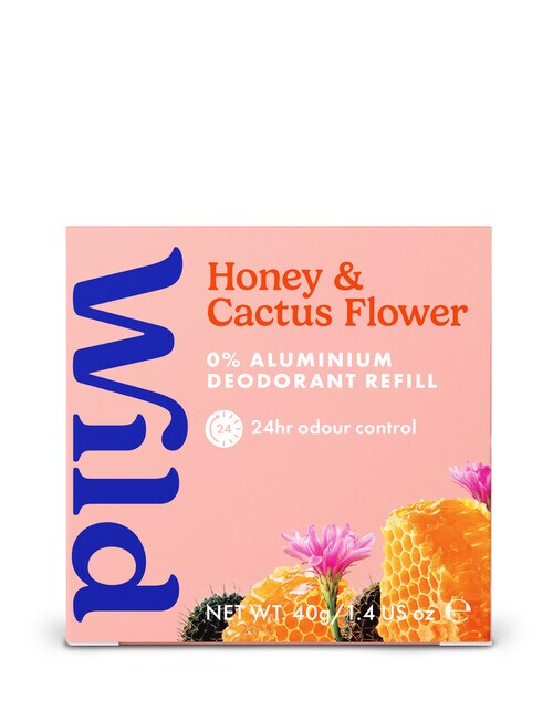 Wild Deodorant Refill, Honey & Cactus Flower product photo View 02 L