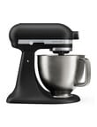 KitchenAid Artisan Plus 4.7 Litre Stand Mixer - Matte Black product photo View 02 S