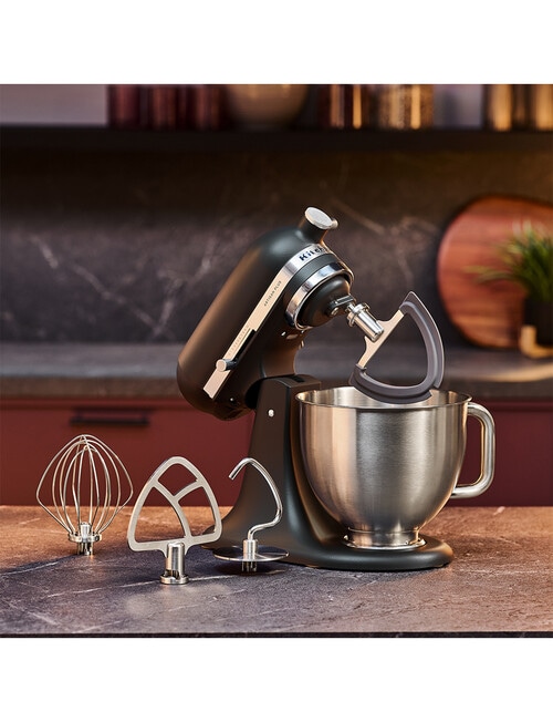 KitchenAid Artisan Plus 4.7 Litre Stand Mixer - Matte Black product photo View 03 L
