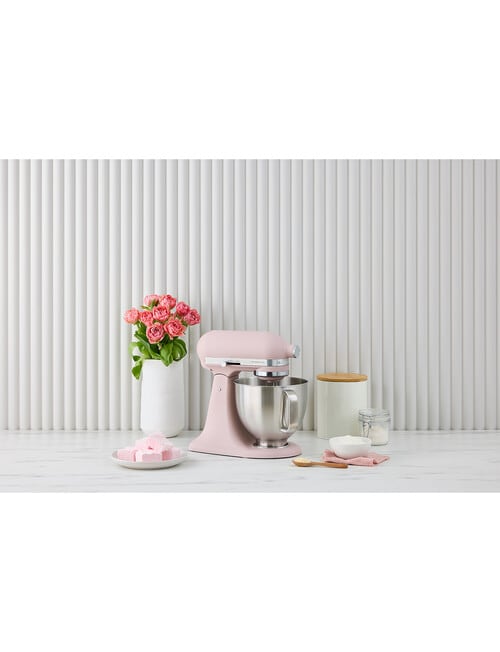 KitchenAid Artisan Plus 4.7 Litre Stand Mixer - Feather Pink product photo View 07 L