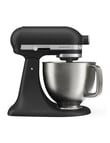 KitchenAid Artisan Plus 4.7 Litre Stand Mixer - Cast Iron Black product photo View 02 S