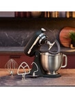 KitchenAid Artisan Plus 4.7 Litre Stand Mixer - Cast Iron Black product photo View 03 S