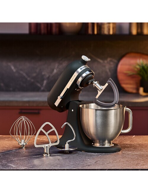 KitchenAid Artisan Plus 4.7 Litre Stand Mixer - Cast Iron Black product photo View 03 L
