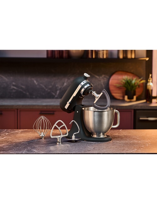 KitchenAid Artisan Plus 4.7 Litre Stand Mixer - Cast Iron Black product photo View 05 L