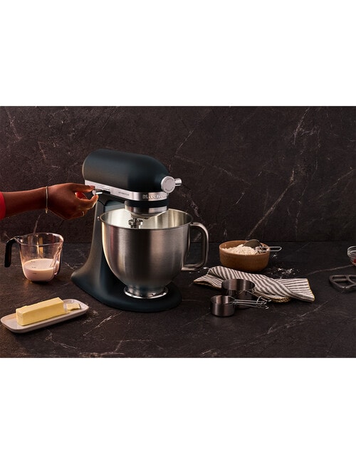 KitchenAid Artisan Plus 4.7 Litre Stand Mixer - Cast Iron Black product photo View 07 L