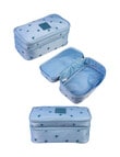 Tender Love + Carry Double Zip, Teal Stars product photo