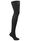 Columbine Matte Soft Opaque Tights, 70D, Black product photo View 02 S