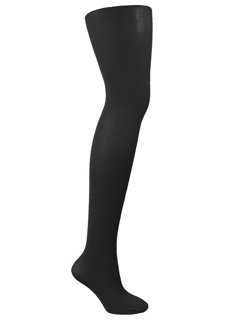 Columbine Matte Soft Opaque Tights, 70D, Black product photo View 02 L