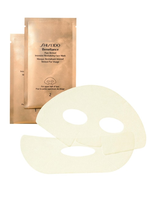Shiseido Benefiance Pure Retinol Intensive Revitalizing Face Mask, 4-Pack product photo