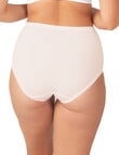 Triumph Cotton and Lace Full Brief, Beige product photo View 02 S