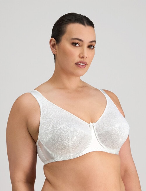 Fayreform Charlotte Underwire Bra, White, DD-F product photo View 03 L