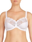 Fayreform Coral Underwire Bra, White, C-G product photo