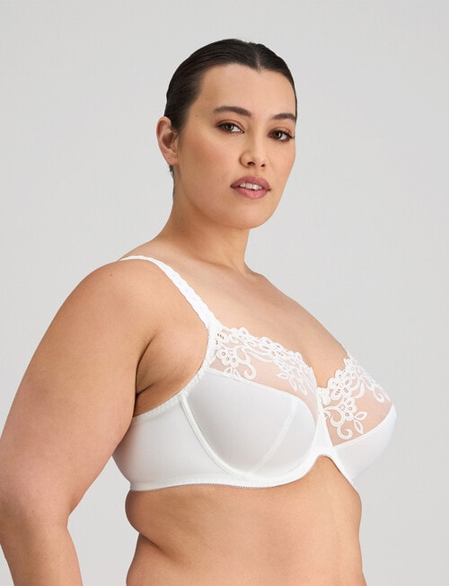 Fayreform Coral Underwire Bra, White, C-G product photo View 03 L