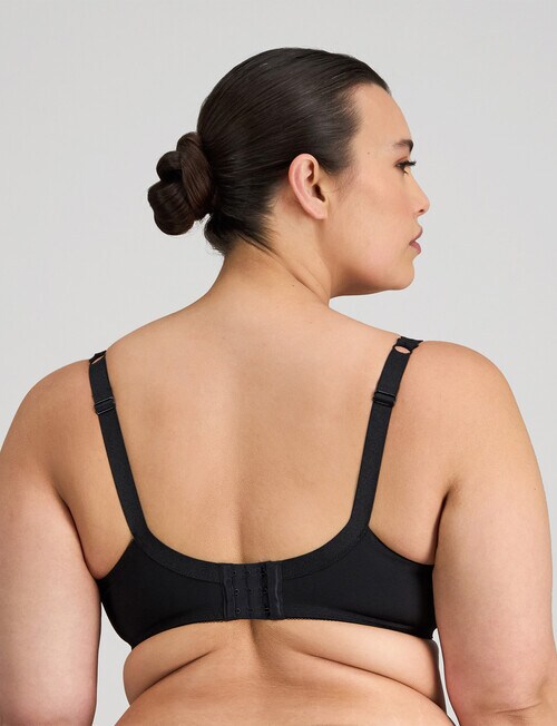 Fayreform Coral Underwire Bra, Black, C-G product photo View 02 L
