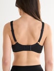 Caprice Caprice Milano Full Figure Underwire Bra, Black, D-F product photo View 02 S