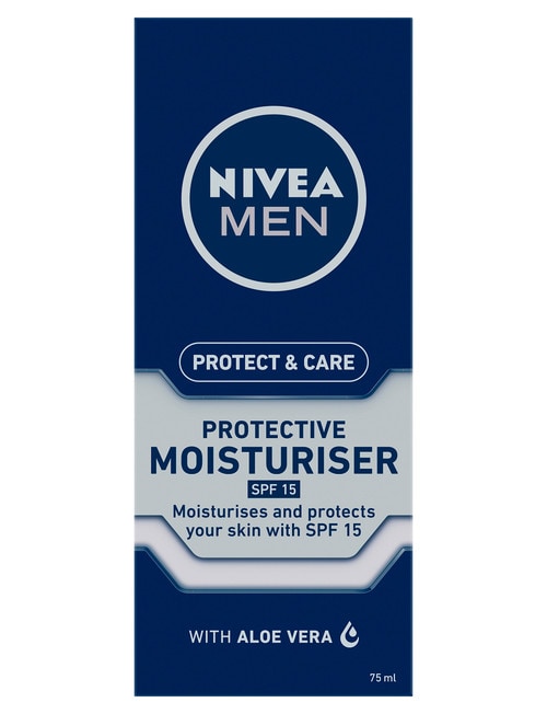 Nivea MEN Protect & Care Protective Moisturiser, SPF15, 75ml product photo View 02 L