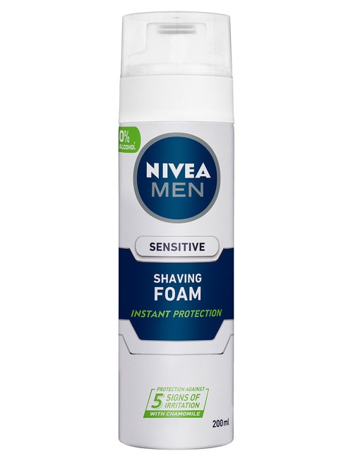 Nivea MEN Sensitive Shaving Foam, 200ml product photo View 02 L