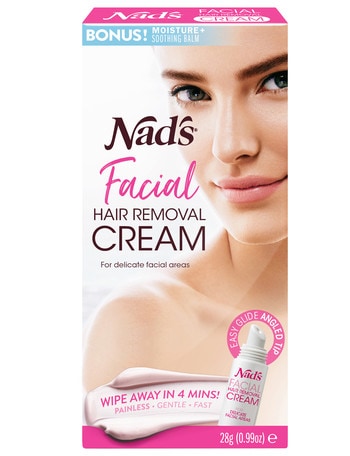 Nads Facial Hair Removal Cream, Sensitive, 28g product photo