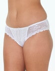Bendon Yvette Bikini Brief, White product photo View 02 S