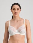Bendon Yvette Underwire Bra, White, B-DD product photo
