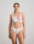 Bendon Yvette Underwire Bra, White, B-DD product photo View 04 S